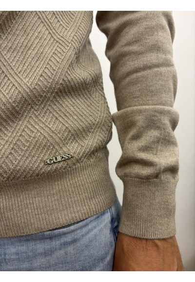 Guess Uomo Maglione in Misto Lana Girocollo Regular Fit  | Mariadesole