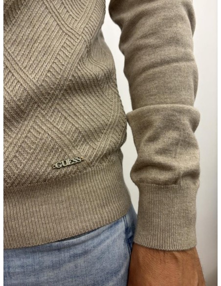 Guess Uomo Maglione in Misto Lana Girocollo Regular Fit  | Mariadesole