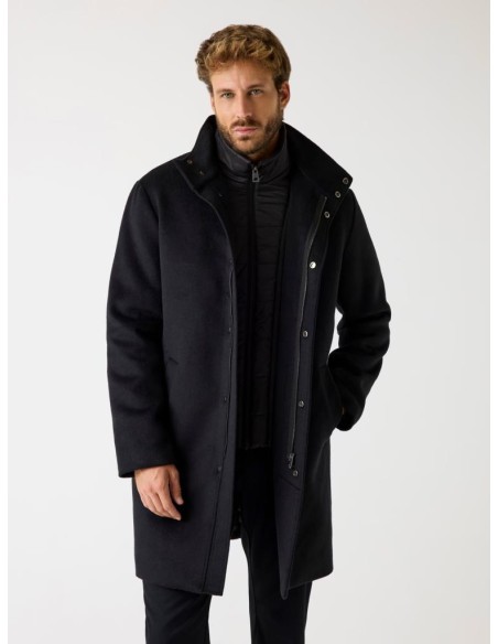 Cappotto Uomo Guess in Misto Lana Melton  | Mariadesole.it