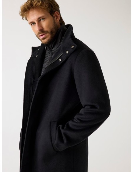 Cappotto Uomo Guess in Misto Lana Melton  | Mariadesole.it