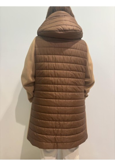 Cappotto donna Philly Firenze con cappuccio imbottito  | Mariadesole.i