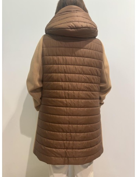 Cappotto donna Philly Firenze con cappuccio imbottito  | Mariadesole.i