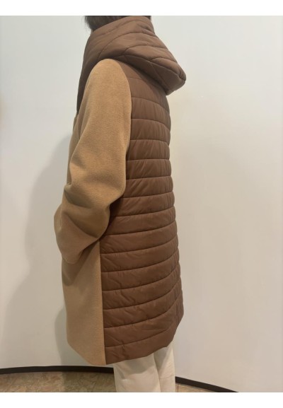 Cappotto donna Philly Firenze con cappuccio imbottito  | Mariadesole.i