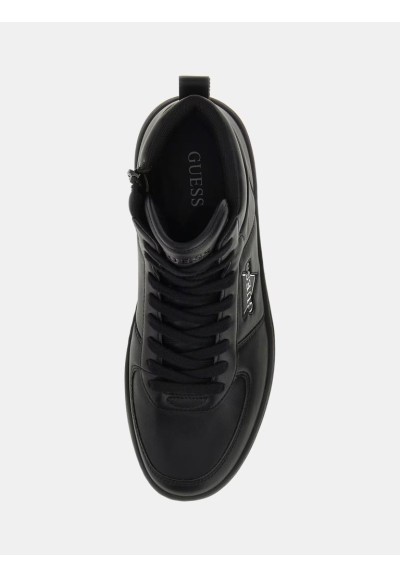 Guess Uomo Sneaker alta Venice con triangolo logo  | Mariadesole.it
