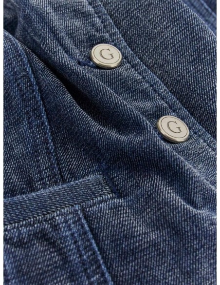 Guess Gilet jeans cropped donna  | Mariadesole.it