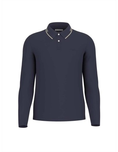 Polo uomo Guess manica lunga Slim Fit in cotone elasticizzato  | Maria