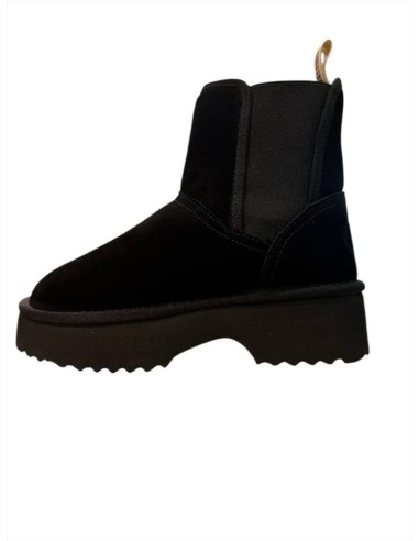 Stivaletto donna Liu Jo con interno in pelo e suola platform nera  | M