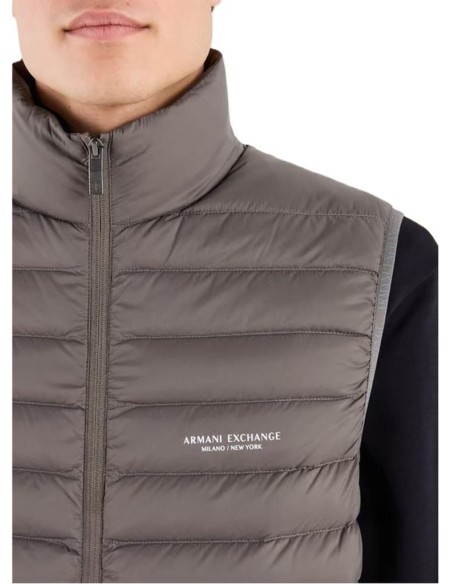 Armani Exchange Uomo Piumino Smanicato Full Zip  | Mariadesole.it