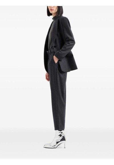 Maglia a Collo Alto Donna Armani Exchange in Filato Lurex  | Mariadeso