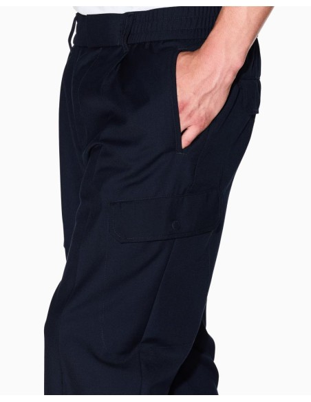 Armani Exchange Uomo Pantaloni cargo con coulisse e tasche laterali  |