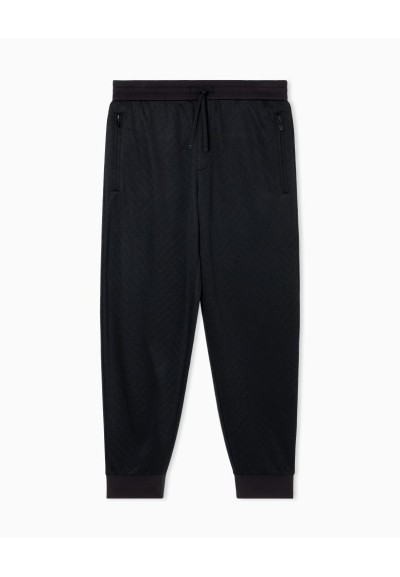 Armani Exchange Uomo Pantaloni jogger micro texture jacquard  | Mariad