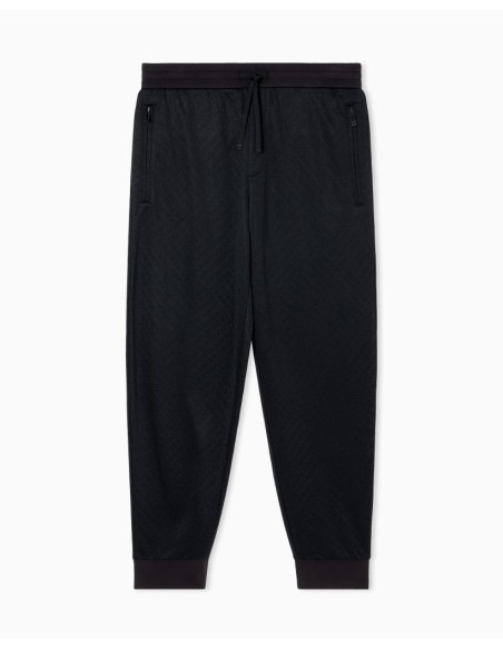Armani Exchange Uomo Pantaloni jogger micro texture jacquard  | Mariad