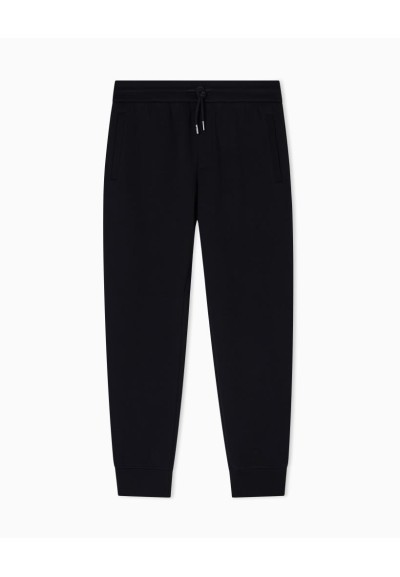 Armani Exchange Uomo Pantaloni sportivi tuta in cotone elasticizzato  