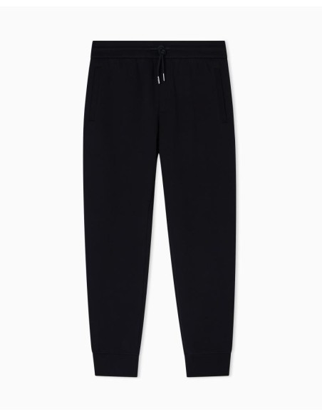 Armani Exchange Uomo Pantaloni sportivi tuta in cotone elasticizzato  