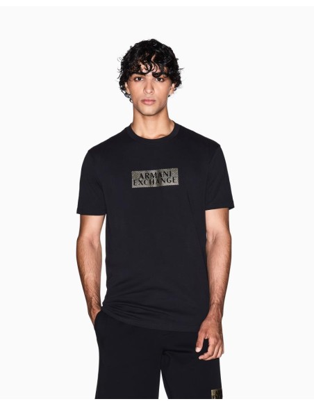 Armani Exchange Uomo T-shirt regular fit in cotone  | Mariadesole.it