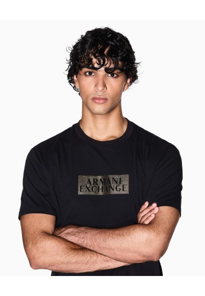 Armani Exchange Uomo T-shirt regular fit in cotone  | Mariadesole.it