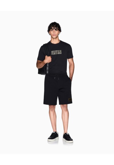 Armani Exchange Uomo T-shirt regular fit in cotone  | Mariadesole.it