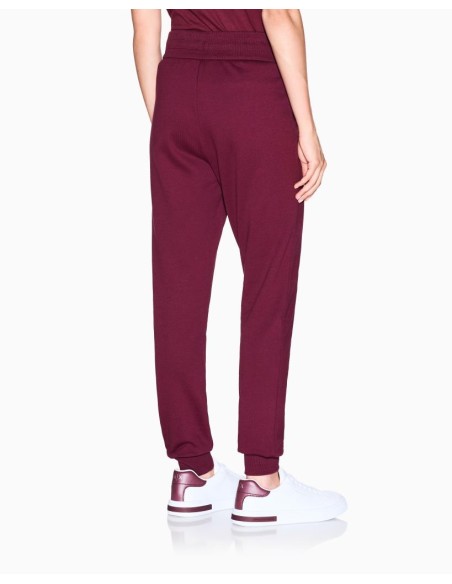 Pantaloni Tuta Armani Exchange Donna in Cotone con Dettagli in Maglia 