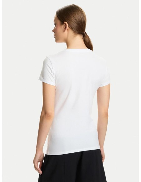 T-shirt Slim Fit Armani Exchange Donna in Cotone Elasticizzato  | Mari