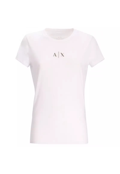 T-shirt Slim Fit Armani Exchange Donna in Cotone Elasticizzato  | Mari