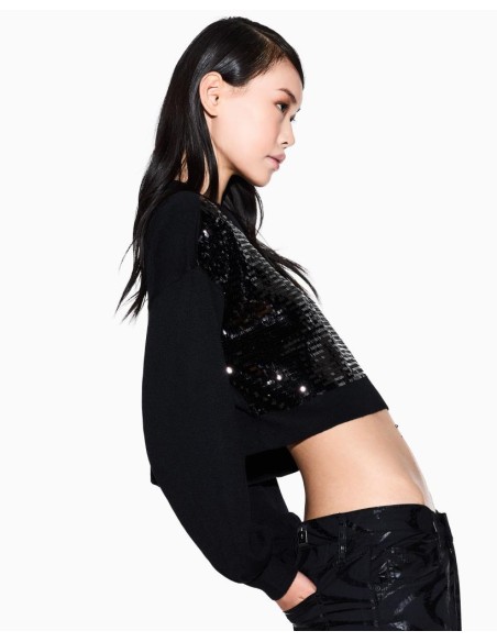 Maglia Armani Exchange Donna in Misto Lana e Poliestere Mod. XW001326 