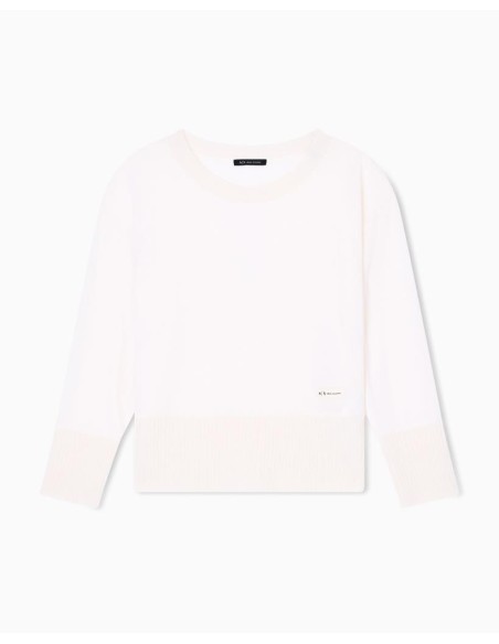 Maglia Armani Exchange Donna in Lana Vergine e Alpaca Mod. XW000772  |
