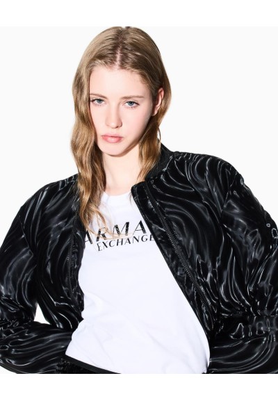 T-shirt Slim Fit Armani Exchange Donna in Cotone 100%  Mod. XW001351  