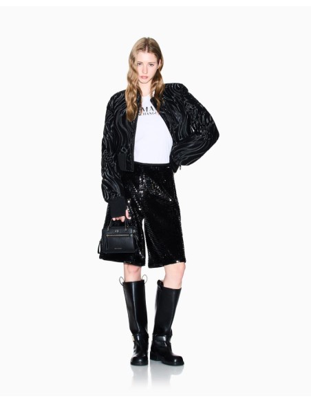 T-shirt Slim Fit Armani Exchange Donna in Cotone 100%  Mod. XW001351  