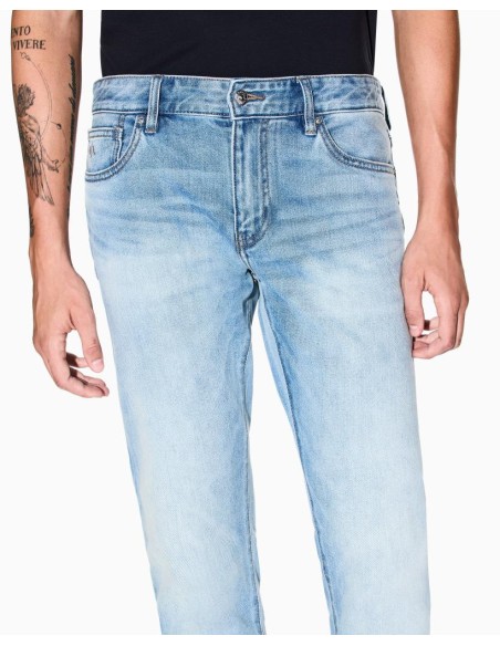 Jeans Uomo Armani Exchange Skinny Fit in Denim Stretch Mod. XM001512  