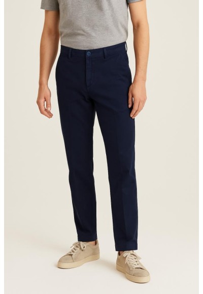 Pantalone Uomo Fulco Regular Fit in 100% Poliammide Blu e Beige  | Mar