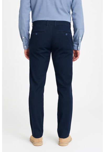 Pantalone Uomo Fulco Regular Fit in 100% Poliammide Blu e Beige  | Mar