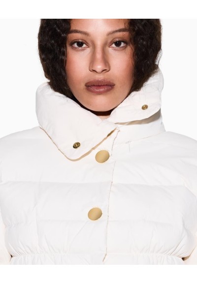 Armani Exchange Giubbotto Donna in Nylon Taffetà Leggero Imbottito con