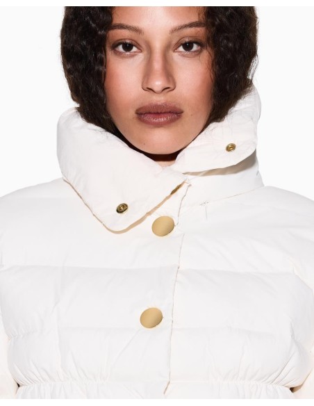 Armani Exchange Giubbotto Donna in Nylon Taffetà Leggero Imbottito con