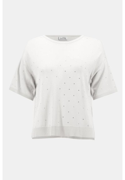 Joseph Ribkoff Maglione Donna Lavorato a Maglia con Maniche a Gomito  