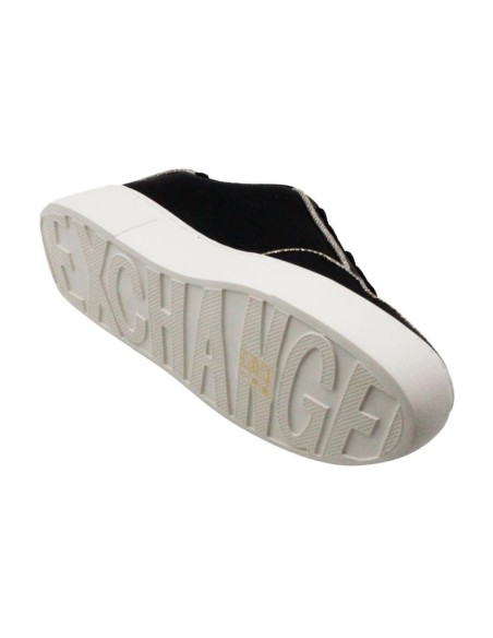 Sneakers Donna Armani Exchange Black Pale Gold  | Mariadesole.it