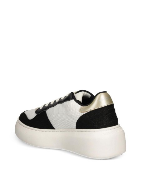 Sneakers con Stampa Donna Armani Exchange Nero  | Mariadesole.it