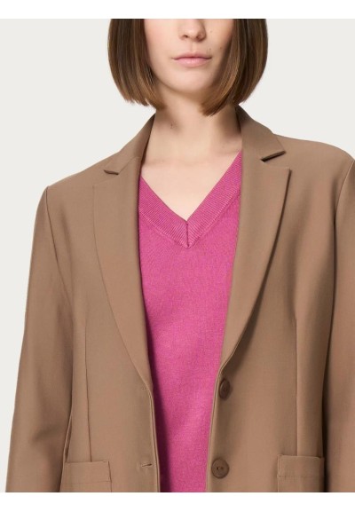 Giacca Donna Ragno in Compact con Due Bottoni  | Mariadesole.it