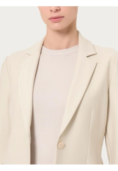 Giacca Donna Ragno in Compact con Due Bottoni  | Mariadesole.it