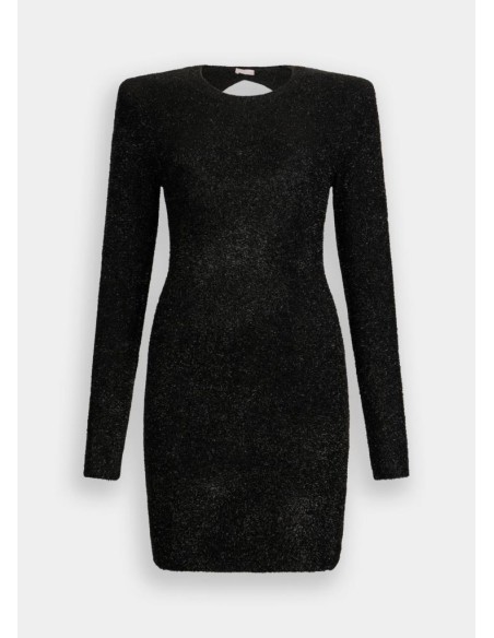 Liu Jo Donna Abito in Maglia Sparkling con Spalline Imbottite  | Maria