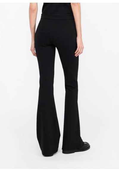 Liu Jo Pantaloni Donna Flare in Punto Milano con Cintura Logo  | Maria