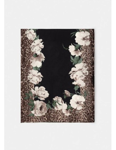 Liu Jo Stola Donna Animalier Floreale in Viscosa Garzata  | Mariadesol