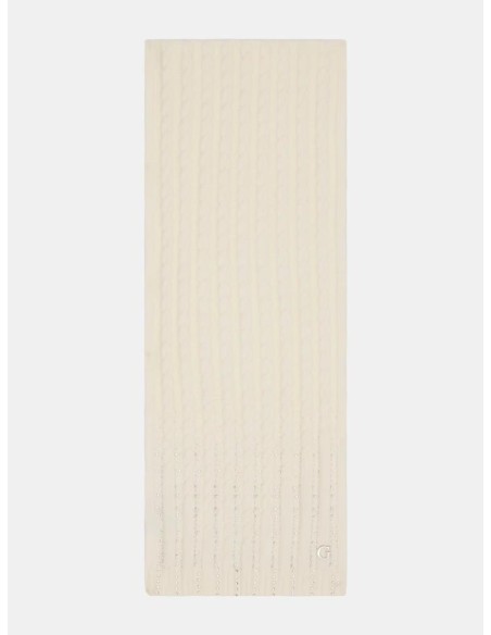 Guess Sciarpa Donna in Maglia con Strass e Logo Frontale  | Mariadesol