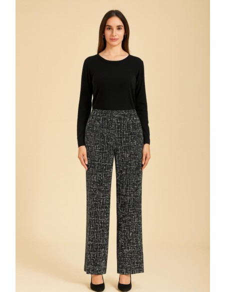 Luisella Mariani Pantalone Donna Dritto in Misto Cotone Stretch  | Mar