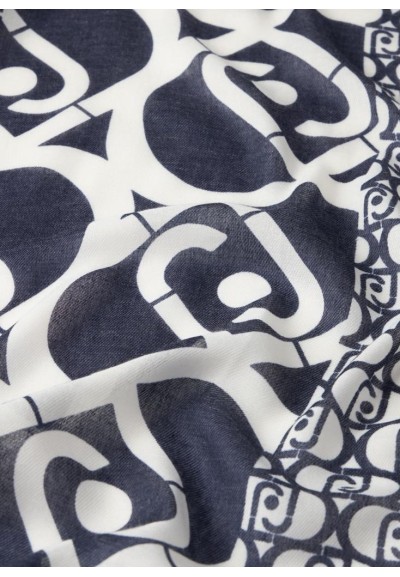 Liu Jo Stola Donna in Cotone Stampato con Pochette Logata  | Mariadeso