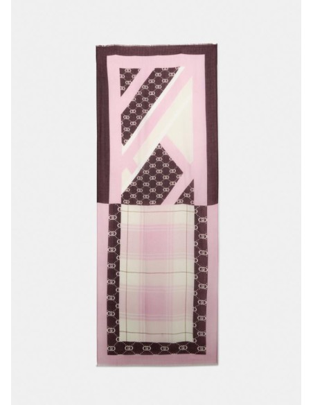 Liu Jo Stola Donna Liu Jo Better con Stampa Check e Pochette Logata  |