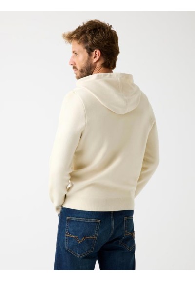 Guess Maglione Uomo con Cappuccio e Logo Triangolo  | Mariadesole.it