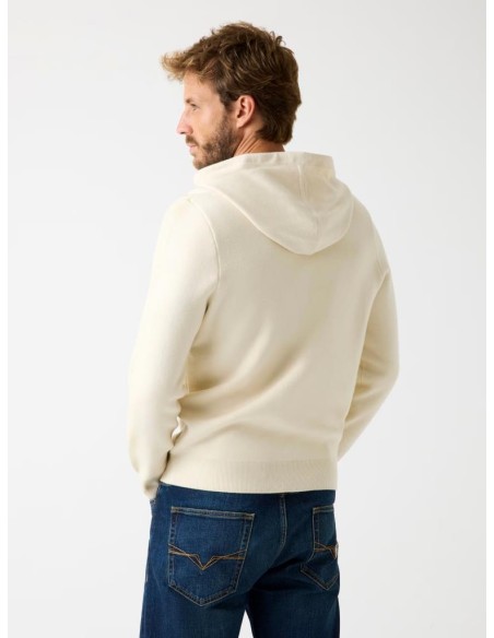 Guess Maglione Uomo con Cappuccio e Logo Triangolo  | Mariadesole.it