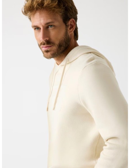 Guess Maglione Uomo con Cappuccio e Logo Triangolo  | Mariadesole.it