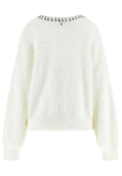 Guess Maglione Donna in Filato Morbido Sintetico  | Mariadesole.it