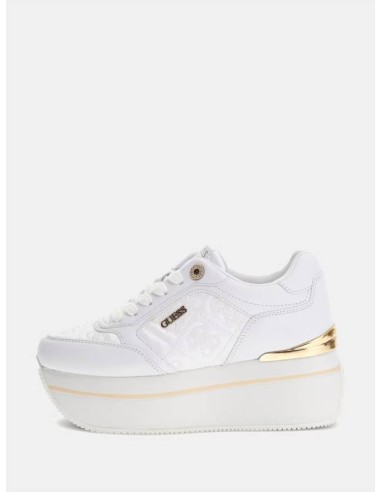 Sneakers Guess donna Runner Camrio 4G logo con suola alta  | Mariadeso